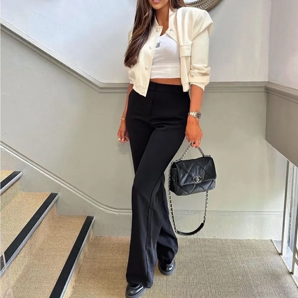 Black slacks